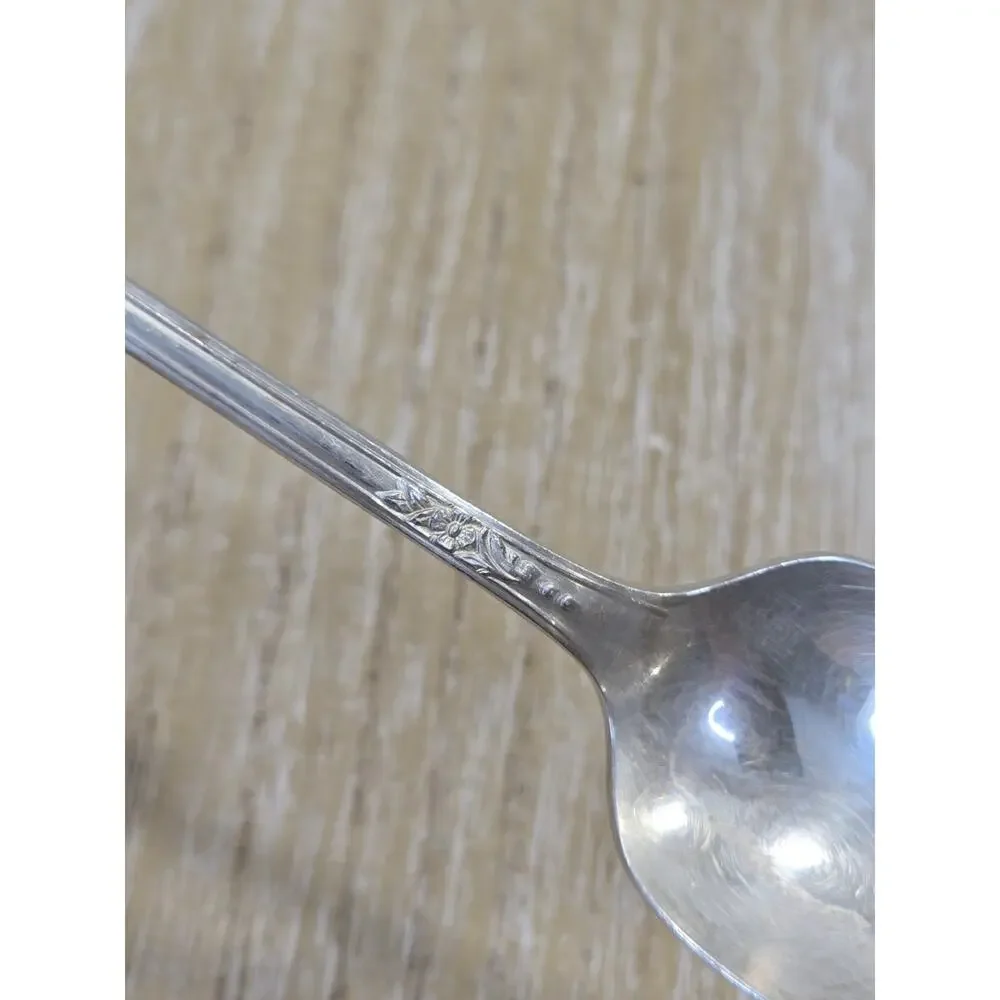 Tudor Plate Queen Bess Iced Tea Spoon Oneida Community Silverplate Flatware